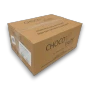 Choco Nuts White Chocolate Coconut Rough 5kg wholesale carton containing white chocolate coated coconut rough pieces at The Professors Online Lolly Shop.