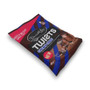 Darrell Lea Twists Dark Chocolate Chewy Choc pieces showing chewy filling, available at The Professors Online Lolly Shop.