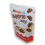 Kinder Bueno Mini hazelnut chocolate mini bars in a 97g bag, available at The Professors Online Lolly Shop.