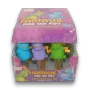 Fantastic Dino Fan Pops novelty dinosaur fan and fruit flavoured lollipop assortment in display box, available at The Professors