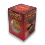 Terry's Chocolate Orange Dark Ball 145g gift box containing orange-shaped dark chocolate at The Professors Online Lolly Shop.