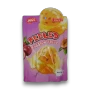 Juicy Jelly Peeled Gummy Passionfruit 120g bag with passionfruit-flavoured gummy lollies in fruit-shaped packaging