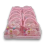 AIT Candy Purse display tray showcasing 12 novelty handbag-shaped confectionery packs, available at The Professors Online Lolly Shop.