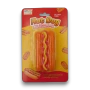 AIT Mini Gummy Hot Dog display box featuring tutti frutti flavoured gummy confectionery, available at The Professors