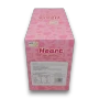 AIT Mini Gummy Heart display box showing product information and barcode, available at The Professors Online Lolly Shop.