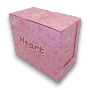 AIT Mini Gummy Heart display unit containing 12 x 45g heart-shaped gummy packs in strawberry and blue raspberry flavours, available at The Professors