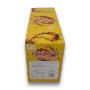 Back label of AIT Mini Gummy Cola Bottles display unit showing product information, available at The Professors Online Lolly Shop.