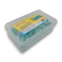 Sweet Treats Sour Filled Blueberry Tubes 1kg tub with approximately 134 blueberry flavoured sour filled gummy tubes