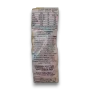 Swizzles Scrumptious Sweets 350g bag showing product information and nutrition panel at The Professors Online Lolly Shop.