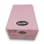 Kindlys Salmiak Doodskopjes Skulls 3.5kg outer box viewed from the back, showing the pink Kindly’s packaging