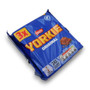 Yorkie Original milk chocolate multipack three bar pack angled view showcasing packaging and chocolate pieces
