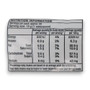 Nutritional information of Nutella Piping Bag 1kg
