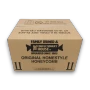 Rear view of The Confectionery House Naked Plain Honeycomb 3kg box, from The Professors Online Lolly Shop.c