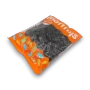 Matthijs Slungels Sweet Licorice Figures 1kg bag showing assorted glossy shapes