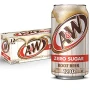 A&W - Root Beer - Zero Sugar (Display unit | 12 x 355ml cans)