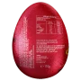 Back of Cadbury Cherry Ripe Hollow Easter Egg 110g showing ingredients, nutrition panel and storage information.