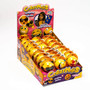 CTC Crazy Mojis, display of 24 x 10g strawberry emoji gummies with stickers at The Professors Online Lolly Shop.