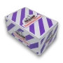 Fisherman's Friend Blackcurrant Menthol 12 x 22g display, left view, available at The Professors Online Lolly Shop