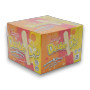 Swizzels Double Dips 36 sachets display box featuring orange and cherry flavour sherbet dips with Swizzelsticks