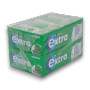 Extra Spearmint Gum packets, showcasing individually wrapped packs with 14 sugar-free gum strips each.