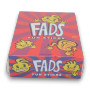 Fads Fun Sticks (48 x 15g pack) display box, showcasing the retro design and branding, available at The Professors