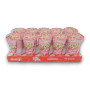 Meiji Yan Yan Strawberry biscuit and cream 10 x 40g tray pack for resale or snacks, available at The Professors Online Lolly Shop.