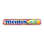 Mentos Fruit roll featuring assorted fruit-flavoured chewy dragees, available at The Professors Online Lolly Shop.