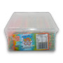 TNT Sour Straps Multi-Colour Display Unit, highlighting the bright and colourful rainbow sour straps.