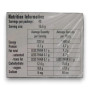 Nutritional information label of Trolli - Mini Gummy Pizza (Display unit | ~48 x 15.5g pcs).