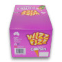 Wizz Fizz Sherbet Cones packaging, highlighting no artificial flavours and colours, available at The Professors Online Lolly Shop