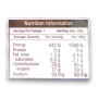Nutrition information of Zombie Chews Sour Grape Flavoured Chew Bars, available at The Professors Online Lolly Shop