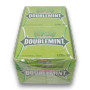Wrigley’s Doublemint box containing 10 gum packs, each with 15 peppermint sticks, available at The Professors Online Lolly Shop.