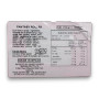 Nutritional label of Fini Roller Fantasy belts – detailed nutrition and ingredient information for sour rainbow candy belts