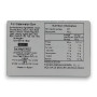 Nutritional panel of Fini Watermelon Bubblegum in 200-count display unit.