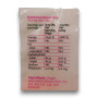 The Fairy Floss King - Multicolour Fairy Floss, highlighting ingredients and nutritional details, 65g bag.