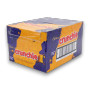 Cadbury Crunchie 42 x 50g bars, highlighting its milk chocolate and honeycomb centre.