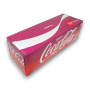 Coca-Cola Cherry 355ml cans in a 12-pack display unit, soft drink available at The Professors Online Lolly Shop. Coca-Cola Cherry 355ml cans in a 12-pack display unit, soft drink available at The Professors Online Lolly Shop.