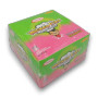 Sweetmans Wicked Fizz Strawberry display unit of 72 sherbet filled chew candy bars, available at The Professors Online Lolly Shop.