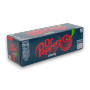 Dr. Pepper - Cherry packaging featuring smooth cherry flavour in a 12-can display unit, available at The Professors Online Lolly Shop.