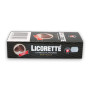 Licorette Sugar-Free Licorice Pastilles packaging 18 x 25g, perfect for retailers and licorice lovers alike.