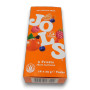 Jols 3 Fruits Sugar Free Pastilles 18 x 23g display box, orange carton showing assorted fruit graphics, available at The Professors