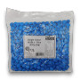 Single Colour M&M’s - Blue (500g Bag), bright blue chocolates inside, available at The Professors Online Lolly Shop.