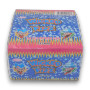 Wicked Fizz Blue Raspberry display box, featuring 72 sherbet-filled chew bars, available at The Professors Online Lolly Shop