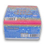Wicked Fizz Blue Raspberry chew bars in a 72-piece display box, perfect for events and retail, available at The Professors