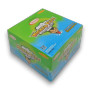 Sweetmans Wicked Fizz Blue Raspberry display unit of 72 sherbet filled chew candy bars, available at The Professors Online Lolly Shop.