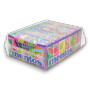 Mentos Rainbow Sour Rolls in a 37.5g x 40 display pack showcasing assorted fruity flavours, ideal for retail or snacking.