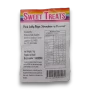 Label of Sweet Treats Pink Flat Pops 1kg bag showing nutrition panel and product information.
