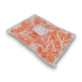 Sweet Treats Orange Flat Pops 1kg bulk bag showing individually wrapped orange flavoured hard candy lollipops.