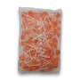 Sweet Treats Orange Flat Pops bulk bag displaying individually wrapped hard candy lollipops from The Professors Online Lolly Shop.