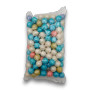 Shimmer gumballs in pastel hues in a 1kg bag by Sweet Treats, ideal for candy buffets, available at The Professors Online Lolly Shop